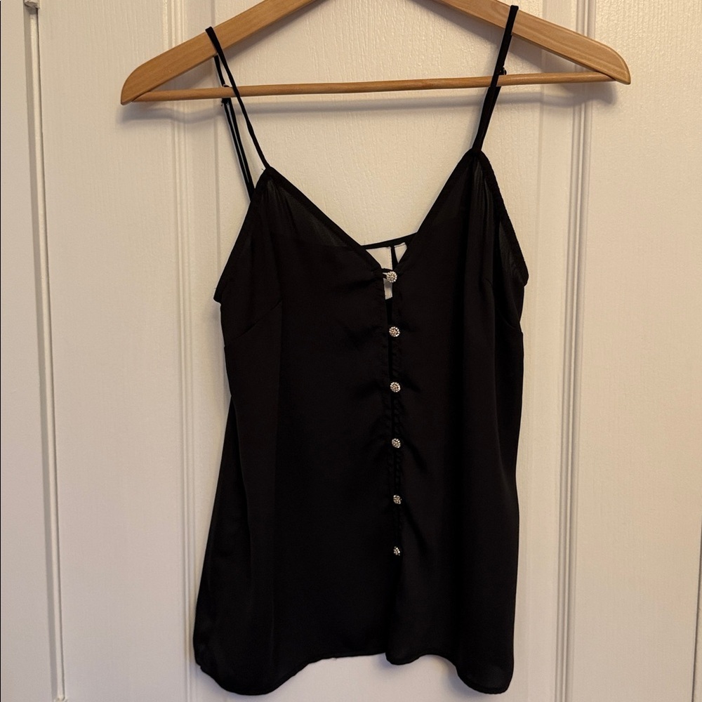 L'Academie Rhinestone Button Front
Tank - Picture 3 of 8